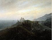 Caspar David Friedrich View of the Baltic oil on canvas